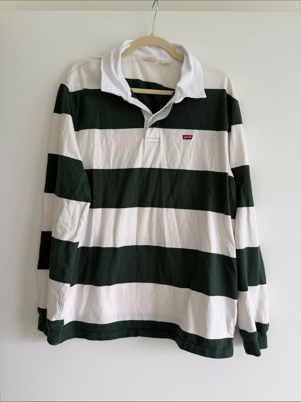 Levi’s stripped collared longsleeve